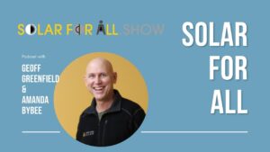 Solar for All podcast interview with Amanda Bybee